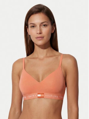 Tommy Hilfiger Biustonosz braletka Heritage Moulded Push-Up Bralette UW0UW05715 Pomarańczowy