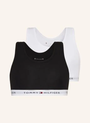 Tommy Hilfiger Biustonosz Bustier, 2 Szt. schwarz