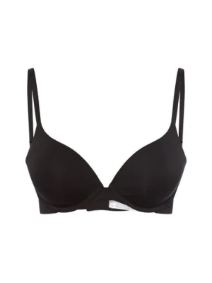 Tommy Hilfiger Biustonosz damski na fiszbinach Kobiety czarny jednolity,