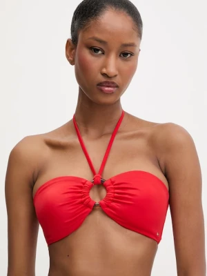 Tommy Hilfiger biustonosz kąpielowy damski czerwony