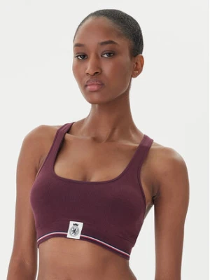 Tommy Hilfiger Biustonosz top UW0UW06061 Bordowy