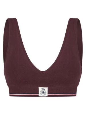 Tommy Hilfiger Biustonosz top UW0UW06062 Bordowy