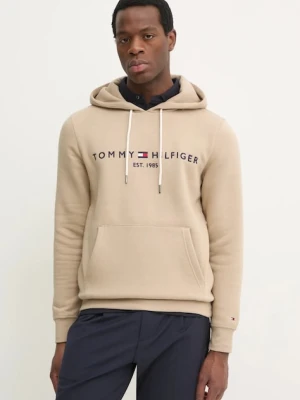 Tommy Hilfiger bluza z kapturem męska z bawełną