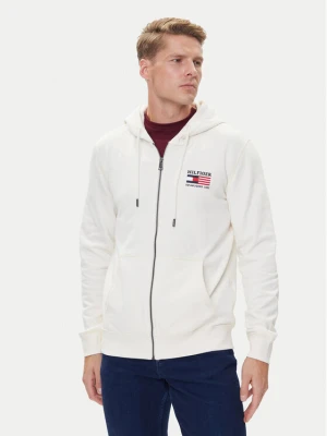 Tommy Hilfiger Bluza American MW0MW39691 Écru Regular Fit Kremowy