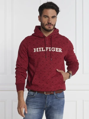 Tommy Hilfiger Bluza AOP MONOGRAM HOODY | Regular Fit