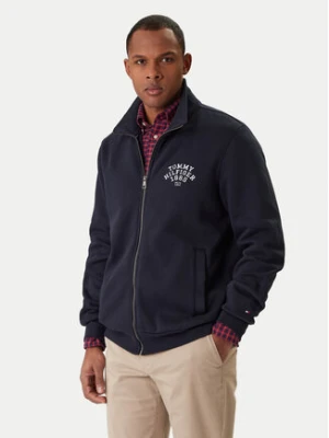 Tommy Hilfiger Bluza Arch Stand MW0MW41425 Granatowy Regular Fit