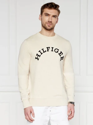 Tommy Hilfiger Bluza ARCHED | Regular Fit beżowy