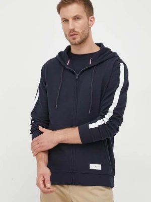 Tommy Hilfiger bluza bawełniana lounge granatowy