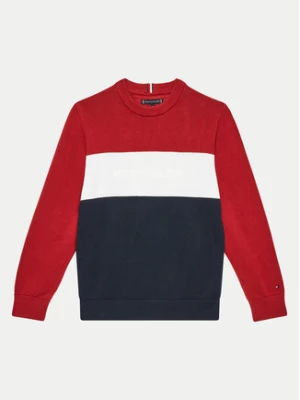 Tommy Hilfiger Bluza Colorblock KB0KB09150 Kolorowy Regular Fit