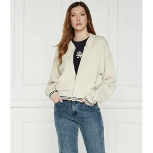 Tommy Hilfiger Bluza CROP VARSITY | Regular Fit