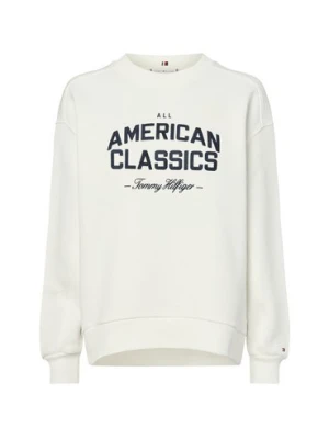 Tommy Hilfiger Bluza damska Kobiety biały jednolity,