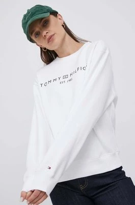 Tommy Hilfiger bluza damska kolor biały WW0WW39791