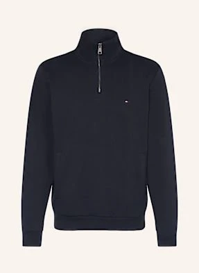 Tommy Hilfiger Bluza Dresowa Typu Troyer blau
