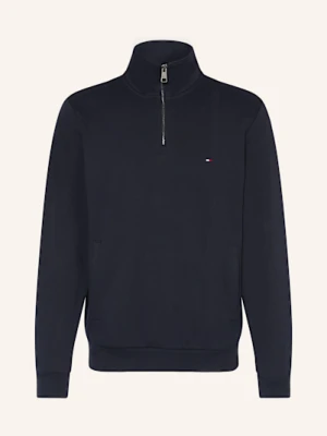 Tommy Hilfiger Bluza Dresowa Typu Troyer blau