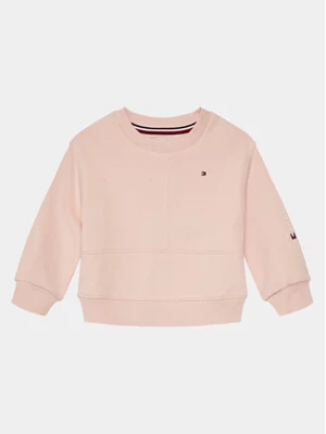 Tommy Hilfiger Bluza Essential Cnk Sweatshirt KG0KG08094 Różowy Regular Fit