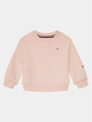 Tommy Hilfiger Bluza Essential Cnk Sweatshirt KG0KG08094 Różowy Regular Fit
