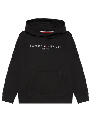 Tommy Hilfiger Bluza Essential Hoody KS0KS00213 Czarny Regular Fit