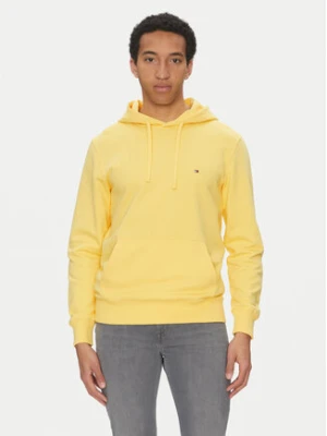 Tommy Hilfiger Bluza Essential MW0MW37235 Żółty Regular Fit