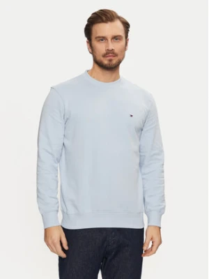 Tommy Hilfiger Bluza Essential MW0MW37237 Błękitny Regular Fit