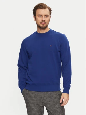 Tommy Hilfiger Bluza Essential MW0MW37237 Niebieski Regular Fit
