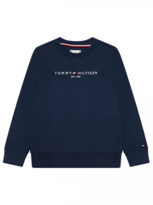 Tommy Hilfiger Bluza Essential Sweatshirt KS0KS00212 Granatowy Regular Fit