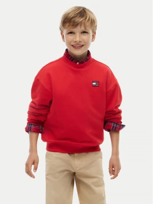 Tommy Hilfiger Bluza Flag Heritage KS0KS00769 Czerwony Regular Fit