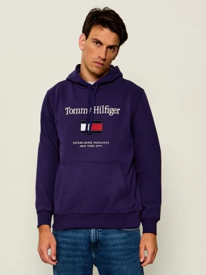 Tommy Hilfiger Bluza Flex | Regular Fit fioletowy