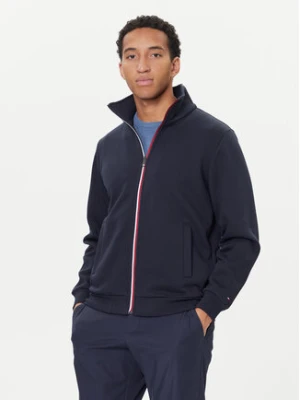 Tommy Hilfiger Bluza Global Stripe MW0MW40481 Granatowy Regular Fit