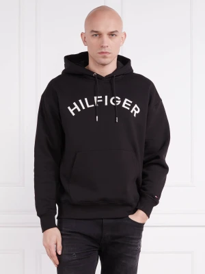 Tommy Hilfiger Bluza HILFIGER ARCHED | Regular Fit czarny