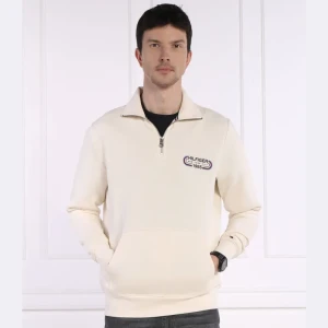 Tommy Hilfiger Bluza HILFIGER TRACK GRAPHIC HALF ZIP | Regular Fit