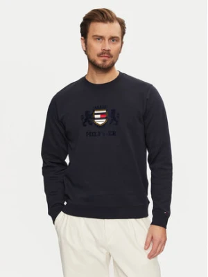 Tommy Hilfiger Bluza Icon MW0MW38349 Granatowy Regular Fit