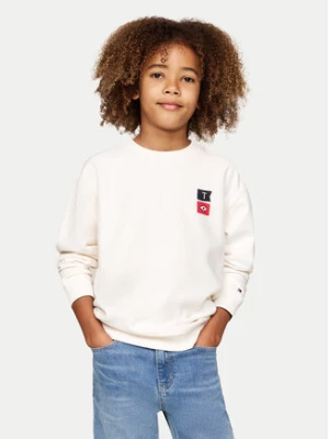 Tommy Hilfiger Bluza KB0KB09191 Écru Regular Fit