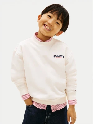 Tommy Hilfiger Bluza KB0KB10255 Écru Regular Fit Kremowy