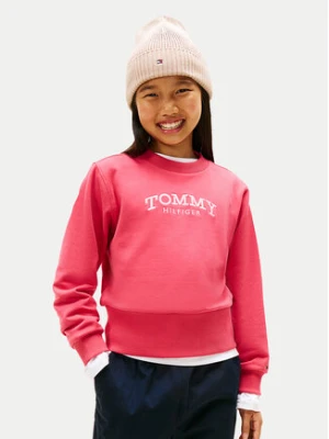 Tommy Hilfiger Bluza KG0KG08989 Różowy Regular Fit