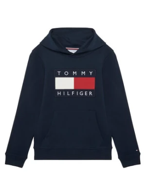 Tommy Hilfiger Bluza KS0KS00707 Granatowy Regular Fit