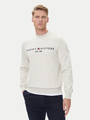 Tommy Hilfiger Bluza Logo MW0MW11596 Beżowy Regular Fit