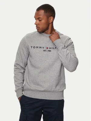 Tommy Hilfiger Bluza Logo MW0MW11596 Szary Regular Fit