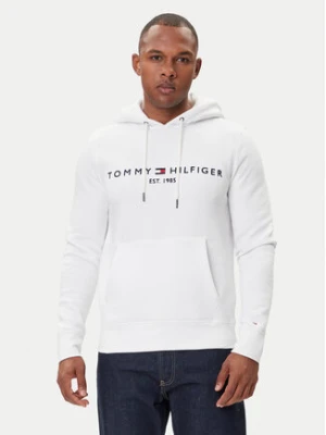 Tommy Hilfiger Bluza Logo MW0MW11599 Biały Regular Fit