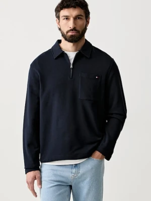 Tommy Hilfiger bluza męska bawełniana granatowy