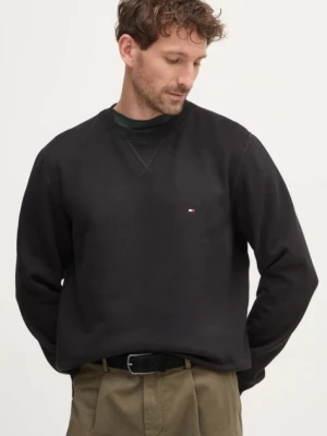 Tommy Hilfiger bluza męska kolor czarny gładka MW0MW37232