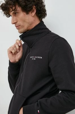 Tommy Hilfiger bluza męska kolor czarny z aplikacją MW0MW29327