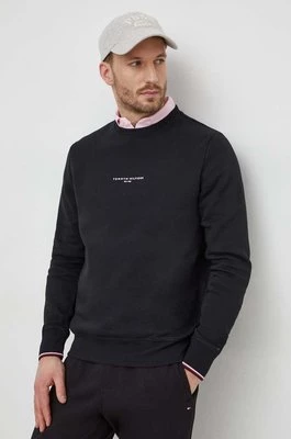 Tommy Hilfiger bluza męska kolor czarny z nadrukiem MW0MW33639