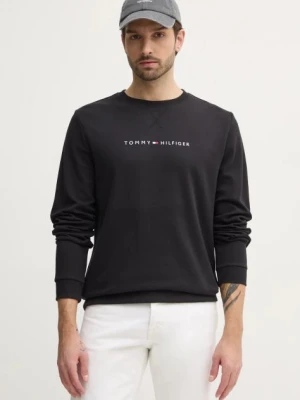 Tommy Hilfiger bluza męska kolor czarny z nadrukiem UM0UM03346