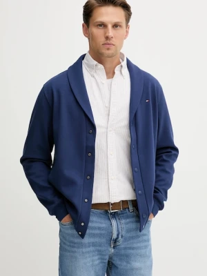 Tommy Hilfiger bluza męska kolor granatowy gładka MW0MW39393