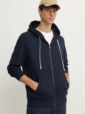 Tommy Hilfiger bluza męska kolor granatowy z kapturem gładka MW0MW37234