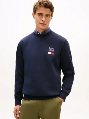 Tommy Hilfiger Bluza męska Mężczyźni niebieski,