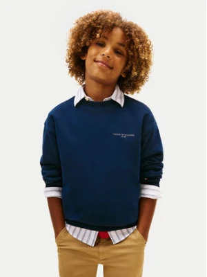 Tommy Hilfiger Bluza Mini Corp KS0KS00665 D Granatowy Regular Fit
