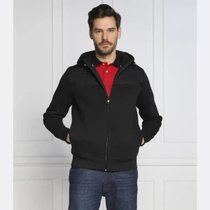 Tommy Hilfiger Bluza MIX MEDIA ZIP TAPE THROUGH | Regular Fit