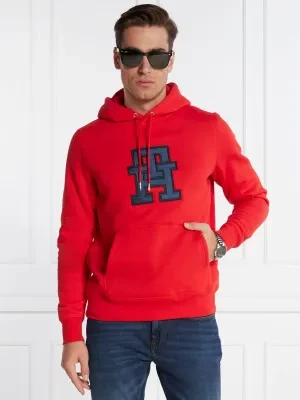 Tommy Hilfiger Bluza MONOGRAM APPLIQUE HOODY | Regular Fit