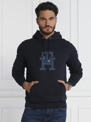 Tommy Hilfiger Bluza MONOGRAM APPLIQUE HOODY | Regular Fit